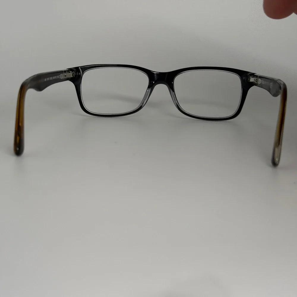 Ray-Ban‎ RB 1531 3529 Black Rectangular Eyeglasses Frames 48-16-130 22261
